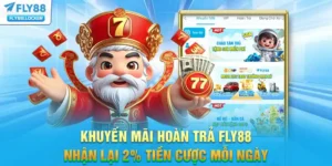 Khuyến Mãi Hoàn Trả FLY88 - Nhận Lại 2% Tiền Cược Mỗi Ngày