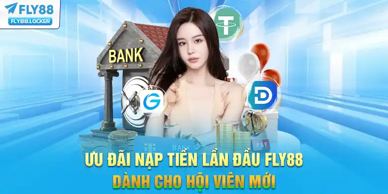 Ưu đãi nạp tiền lần đầu FLY88 dành cho hội viên mới Ưu đãi nạp tiền lần đầu FLY88 dành cho hội viên mới